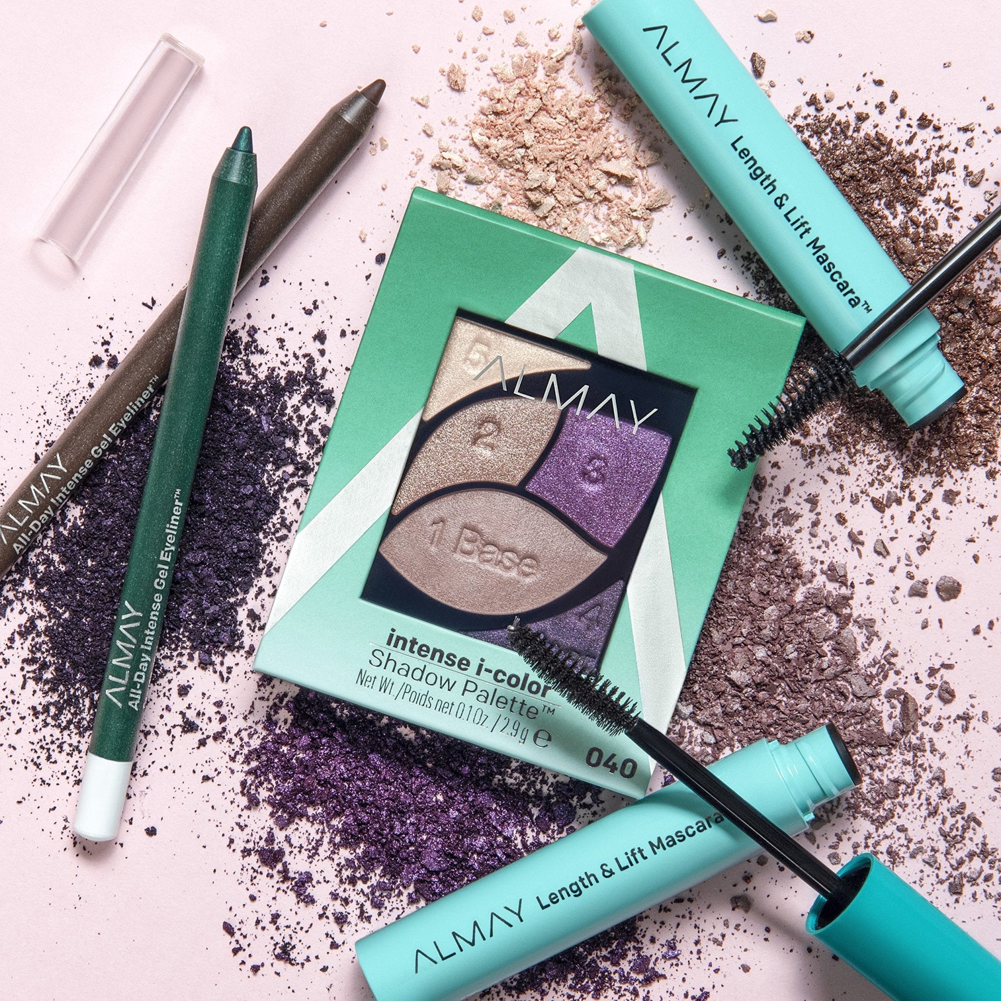 Almay Intense I - Colour Enhancing Eyeshadow Palette, Longlasting Primer Enriched Eye Makeup with Antioxidant Vitamin E, Hypoallergenic and Cruelty Free, 0.1 OzAlmay309970115333Eyeshadow PaletteEyeshadow Palette