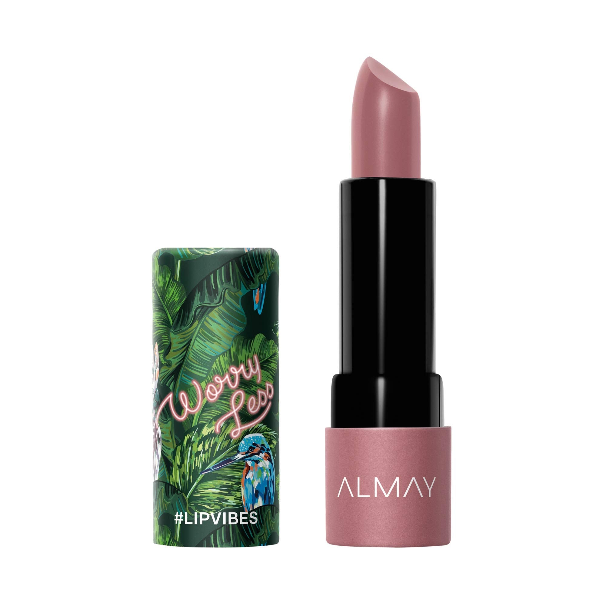 Almay Lip Vibes Lipstick with Vitamin E Oil & Shea Butter, Matte Finish, Hypoallergenic, 0.14 OzAlmay309978337034LipstickLipstick