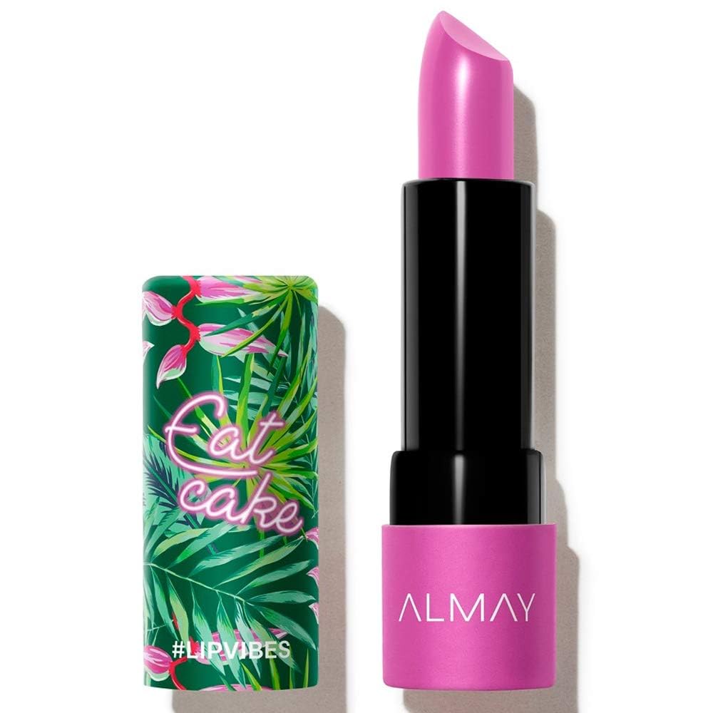Almay Lip Vibes Lipstick with Vitamin E Oil & Shea Butter, Matte Finish, Hypoallergenic, 0.14 OzAlmay309978337232LipstickLipstick