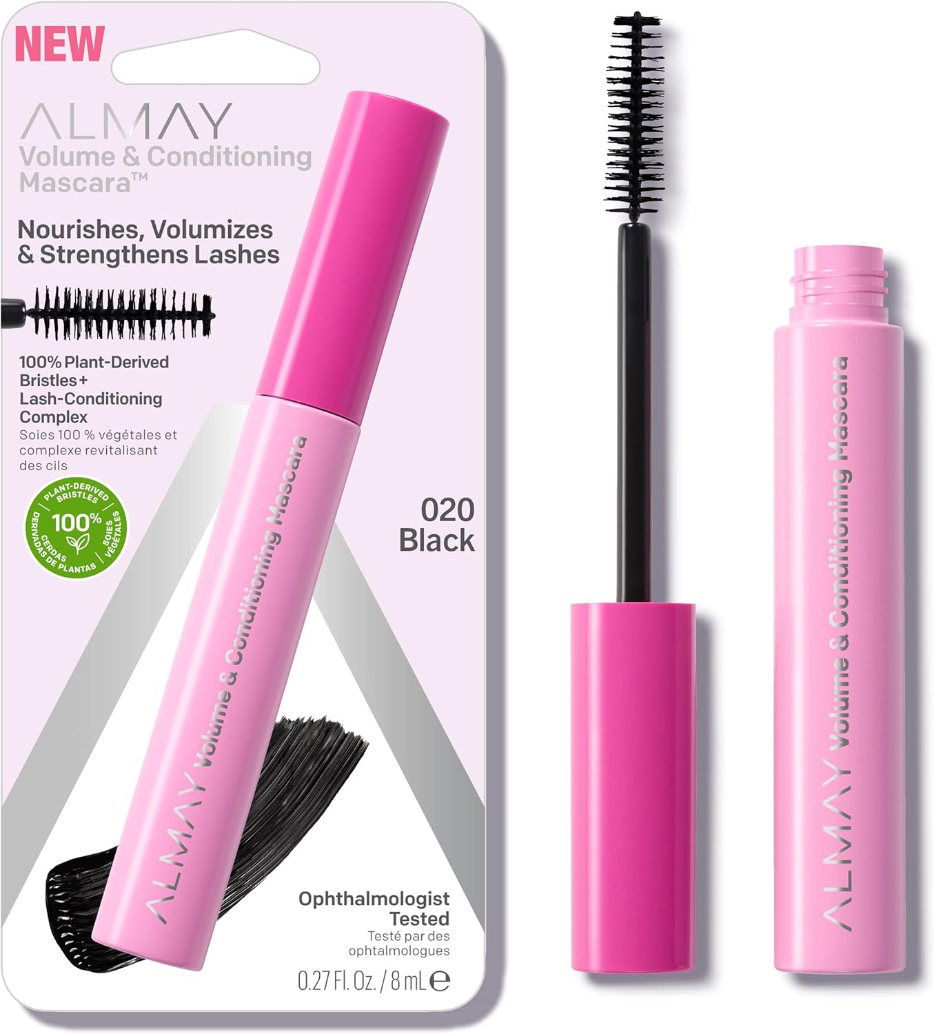 Almay Volume & Conditioning Mascara, Hydrating All Day Wear, 0.27 fl oz.Almay309970175276MascaraMascara