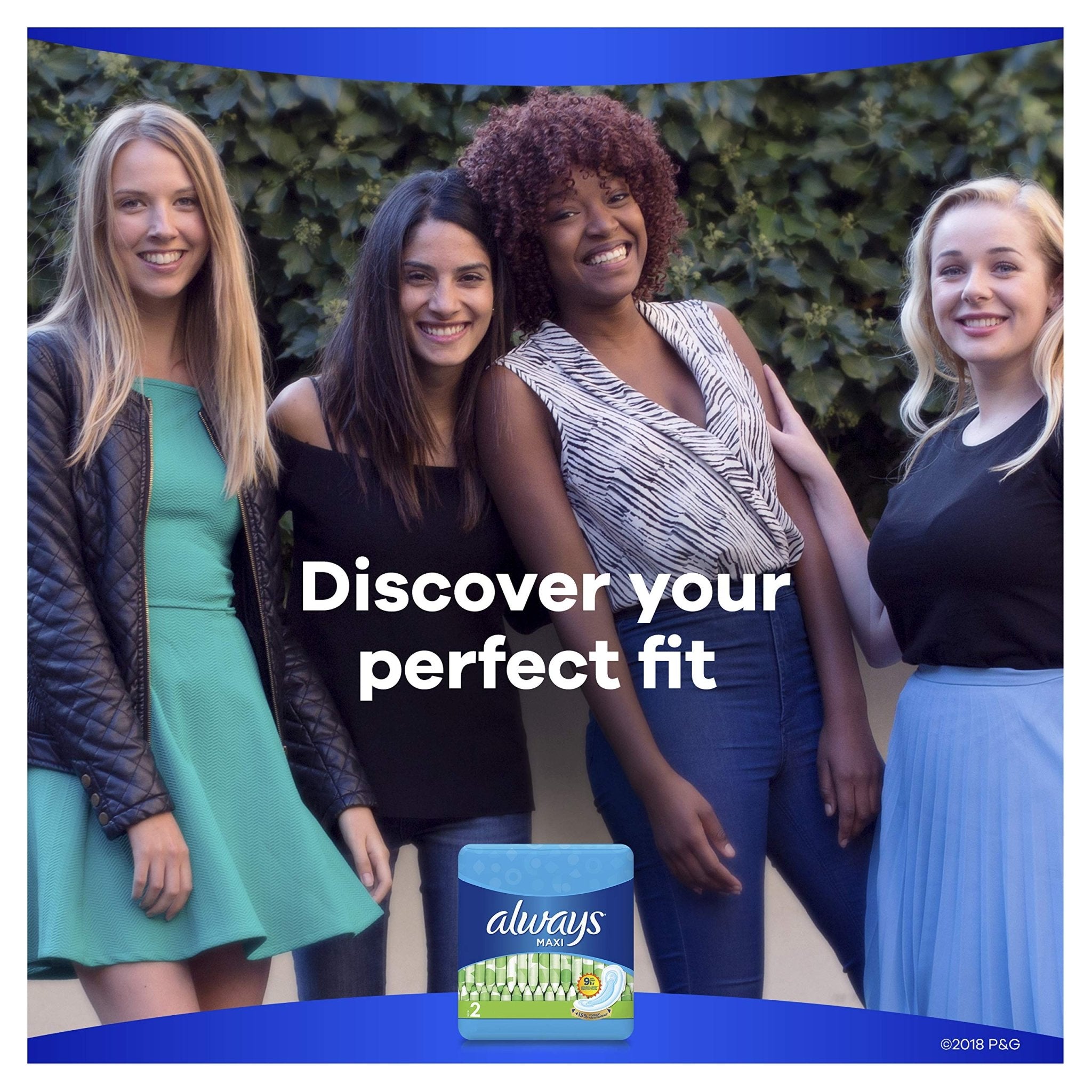 Always Maxi Feminine Pads for Women - UnscentedAlways037000983477Menstrual PadMenstrual Pad