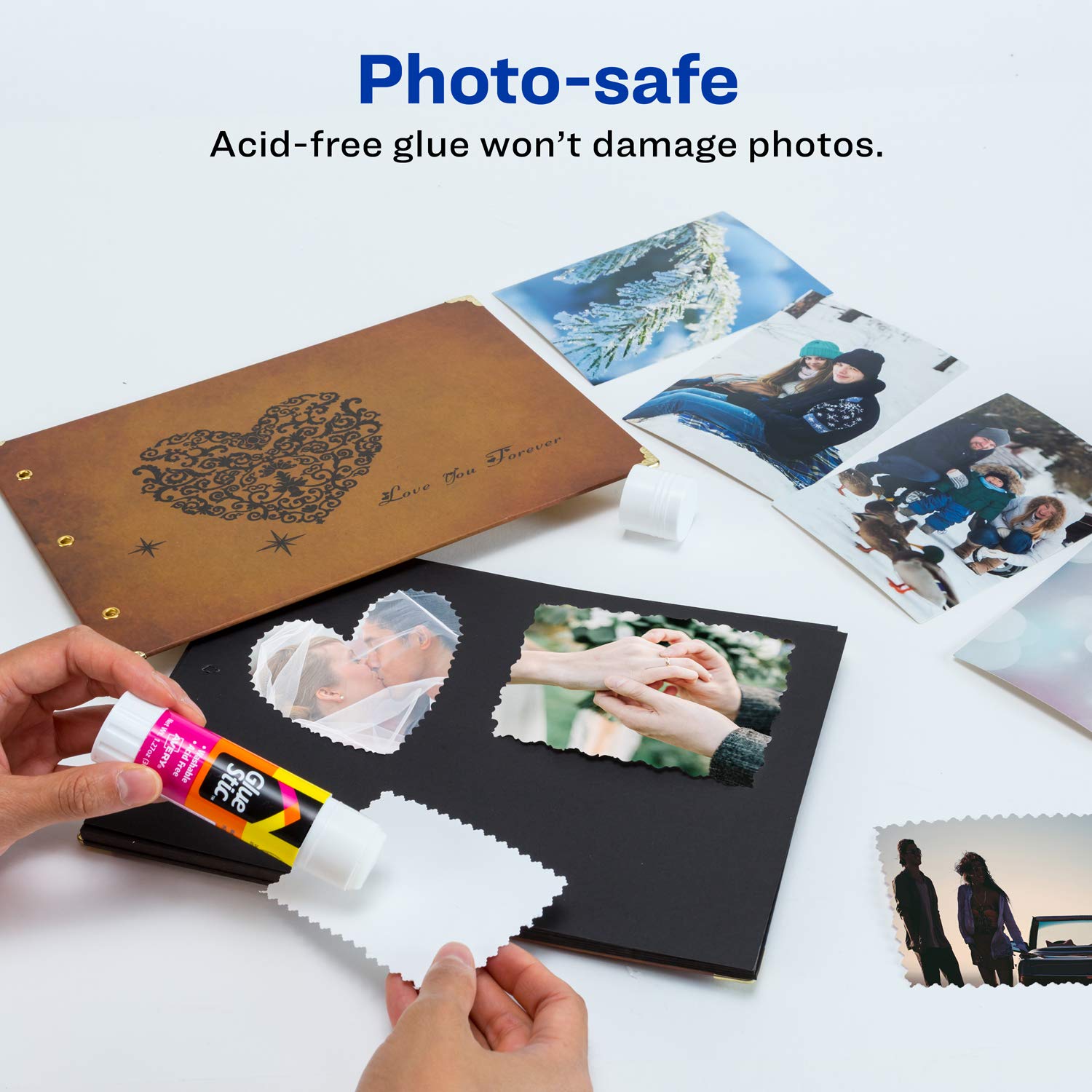 Avery Glue Stick White, 1.27 oz., Washable, Nontoxic, Permanent Glue, 1 Glue SticAvery071709001919Glue StickGlue Stick