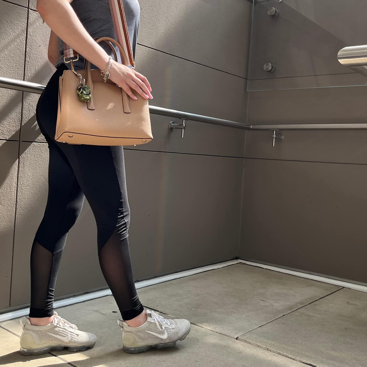 BLINGSTING Personal Safety Alarm for Women - 125 Decibel Loud Self Defense Alarm with Recessed Activation Button - LED Light & Keychain Clip - Green CamoBLINGSTING850016025029Personal Safety AlarmPersonal Safety Alarm