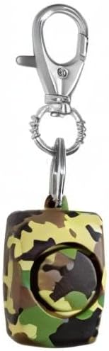 BLINGSTING Personal Safety Alarm for Women - 125 Decibel Loud Self Defense Alarm with Recessed Activation Button - LED Light & Keychain Clip - Green CamoBLINGSTING850016025029Personal Safety AlarmPersonal Safety Alarm