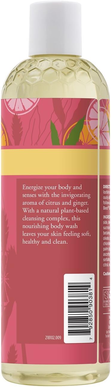 Burt's Bees Extra Energizing Citrus and Ginger Body Wash - 12 Ounce BottleBurt's Bees792850903814Body WashBody Wash