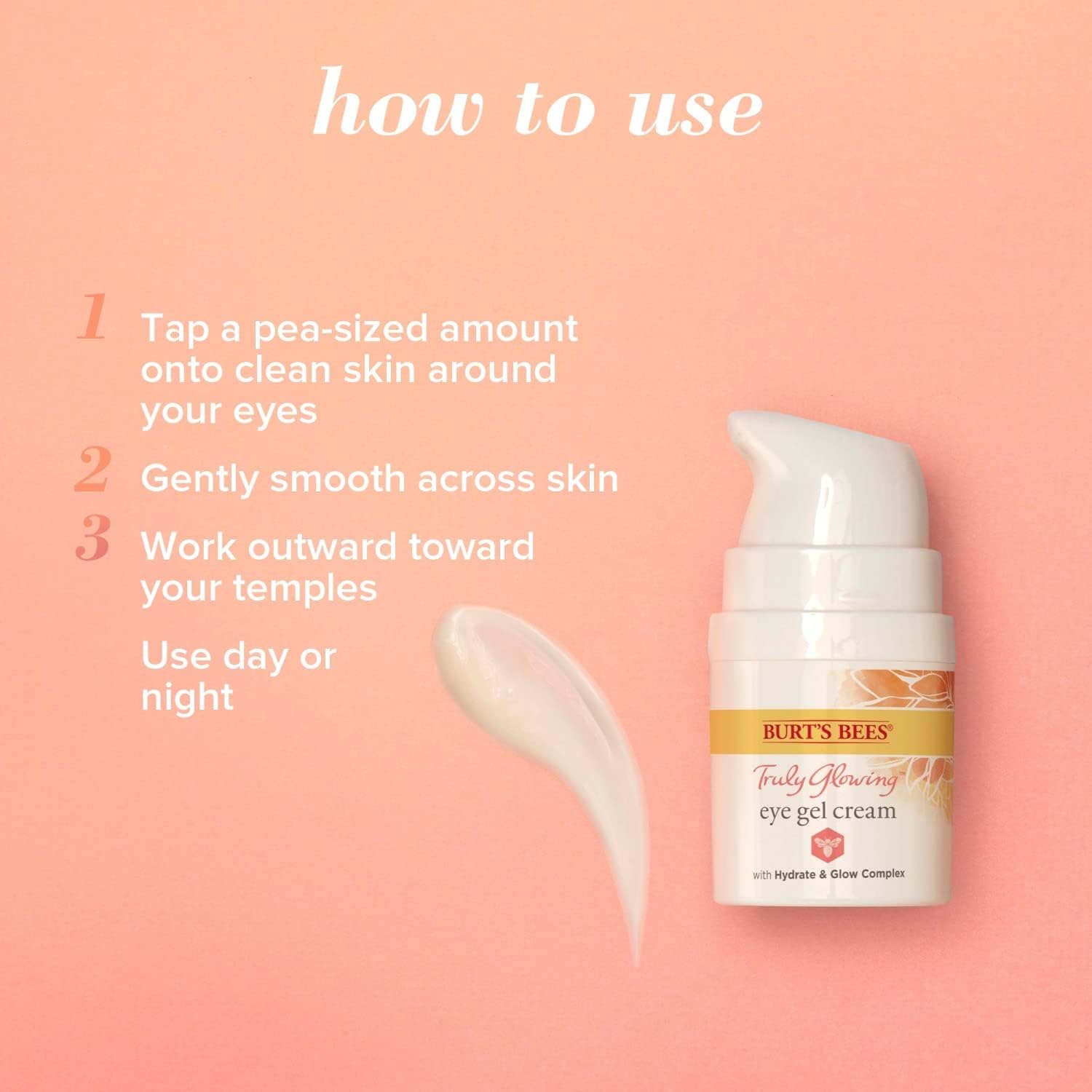 Burt's Bees Truly Glowing Eye Gel Cream - 0.5 ozBurt's Bees792850911611Eye CreamEye Cream