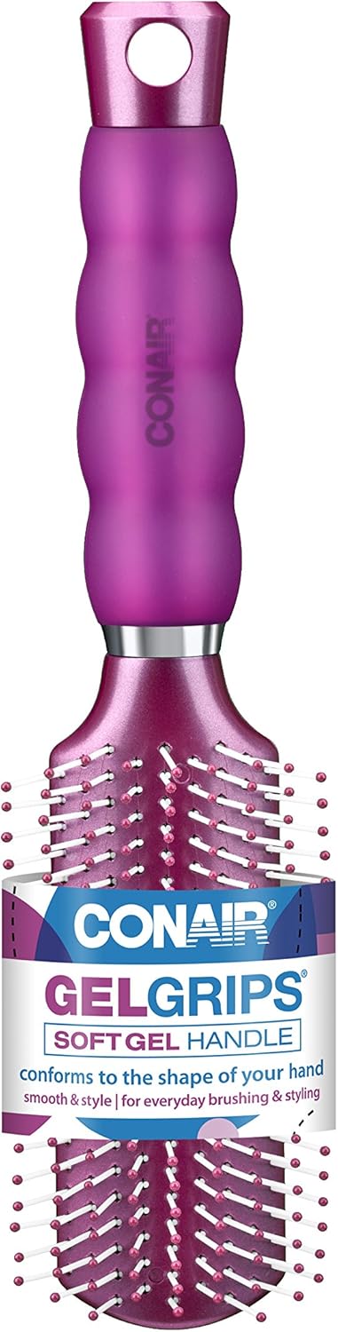 Conair Hair Brush, Gel Grips, All PurposeConair074108726018Comb and BrushesComb and Brushes