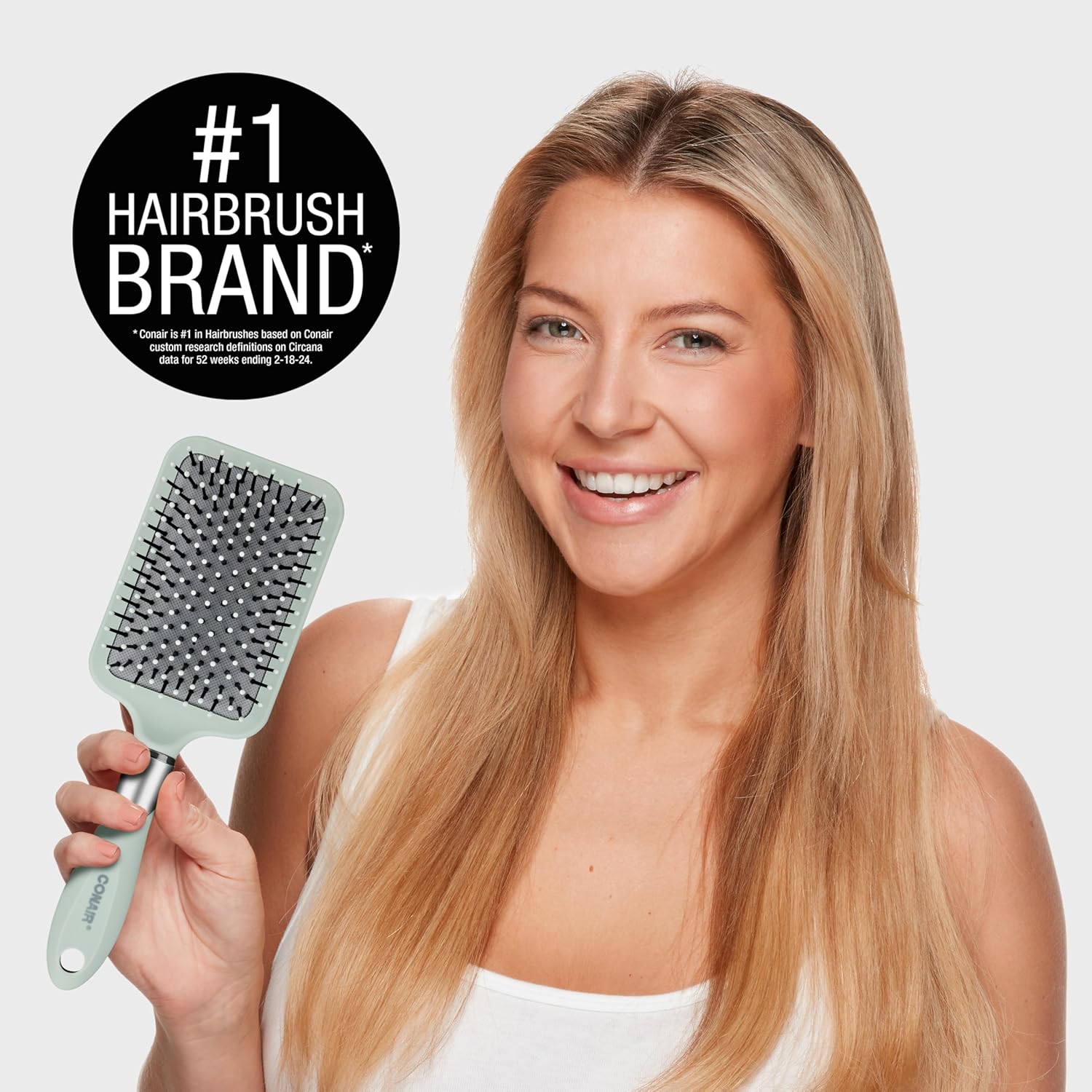 Conair Velvet Touch hairbrush - Travel Hair brush - Detangling hair brush - curly hair brush - hair brushes for women - detangler brush - hair brushes for womenDealzlotB001126XOI