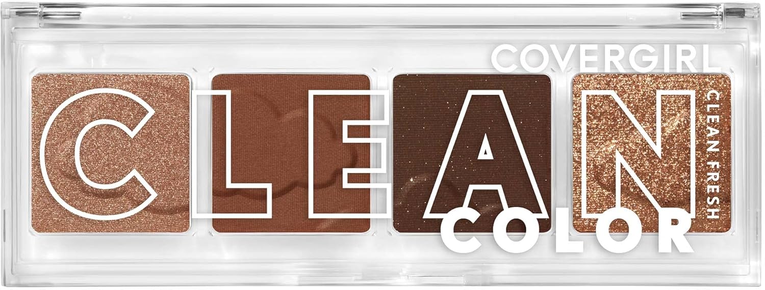 CoverGirl Clean Fresh Color Shimmer Eyeshadow Palette - 4gCoverGirl3616303994211Eyeshadow PaletteEyeshadow Palette
