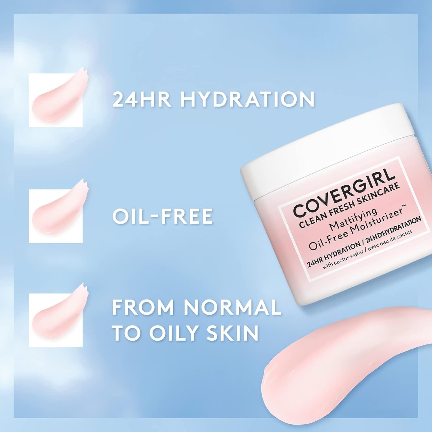 CoverGirl Clean Fresh Skincare Cream - 2 Fl OzCoverGirl3616303064495Face CreamFace Cream