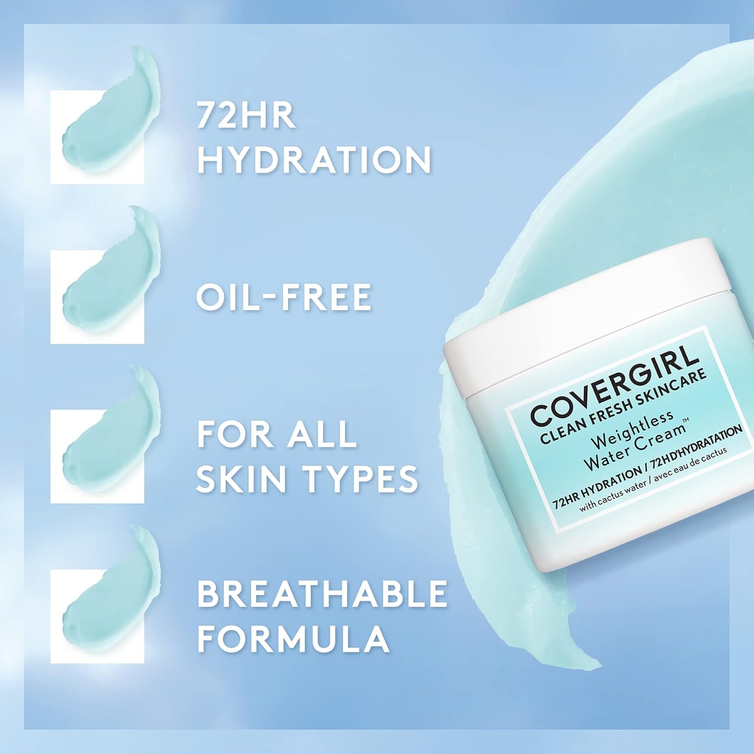 CoverGirl Clean Fresh Skincare Cream - 2 Fl OzCoverGirl3616303064495Face CreamFace Cream