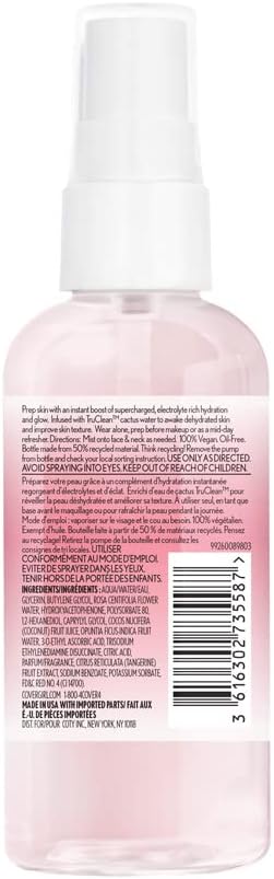 COVERGIRL Clean Fresh Skincare Priming Glow Facial Mist with Rose Water and Vitamin C - 3.3 Fl OzCoverGirl3616302735587PrimerPrimer