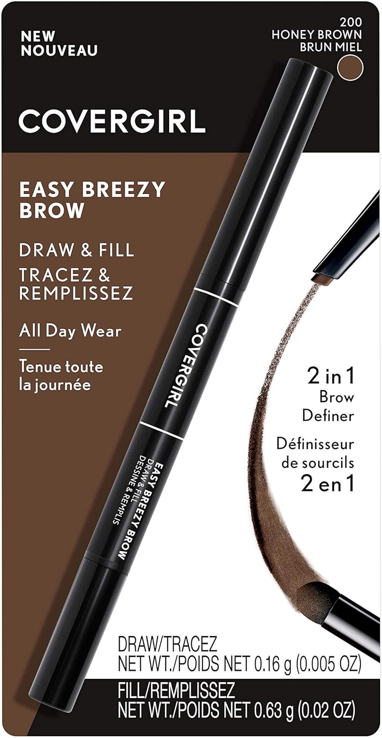CoverGirl Easy Breezy Brow Draw and Fill Brow Tool retractable pencilCoverGirl3614229312409Eyebrow ColorEyebrow Color