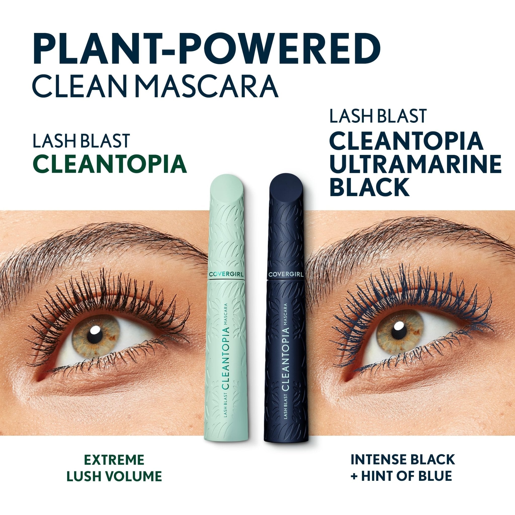 CoverGirl Lash Blast Cleantopia, Plant Powered clean Mascara - 820 Ultramarine BlackCoverGirl3616304783968MascaraMascara
