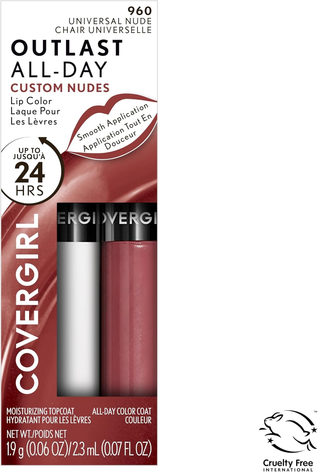 CoverGirl Outlast All - Day Custom Nudes Lip ColorCoverGirl3614226712196Lip GlossLip Gloss