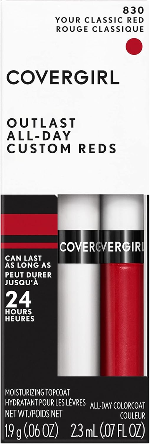 CoverGirl Outlast All - Day moisturizing Lipcolor with shiny top coatCoverGirl046200012184Lip GlossLip Gloss