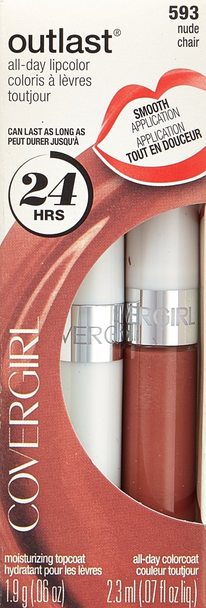 CoverGirl Outlast All - Day moisturizing Lipcolor with shiny top coatCoverGirl046200012184Lip GlossLip Gloss
