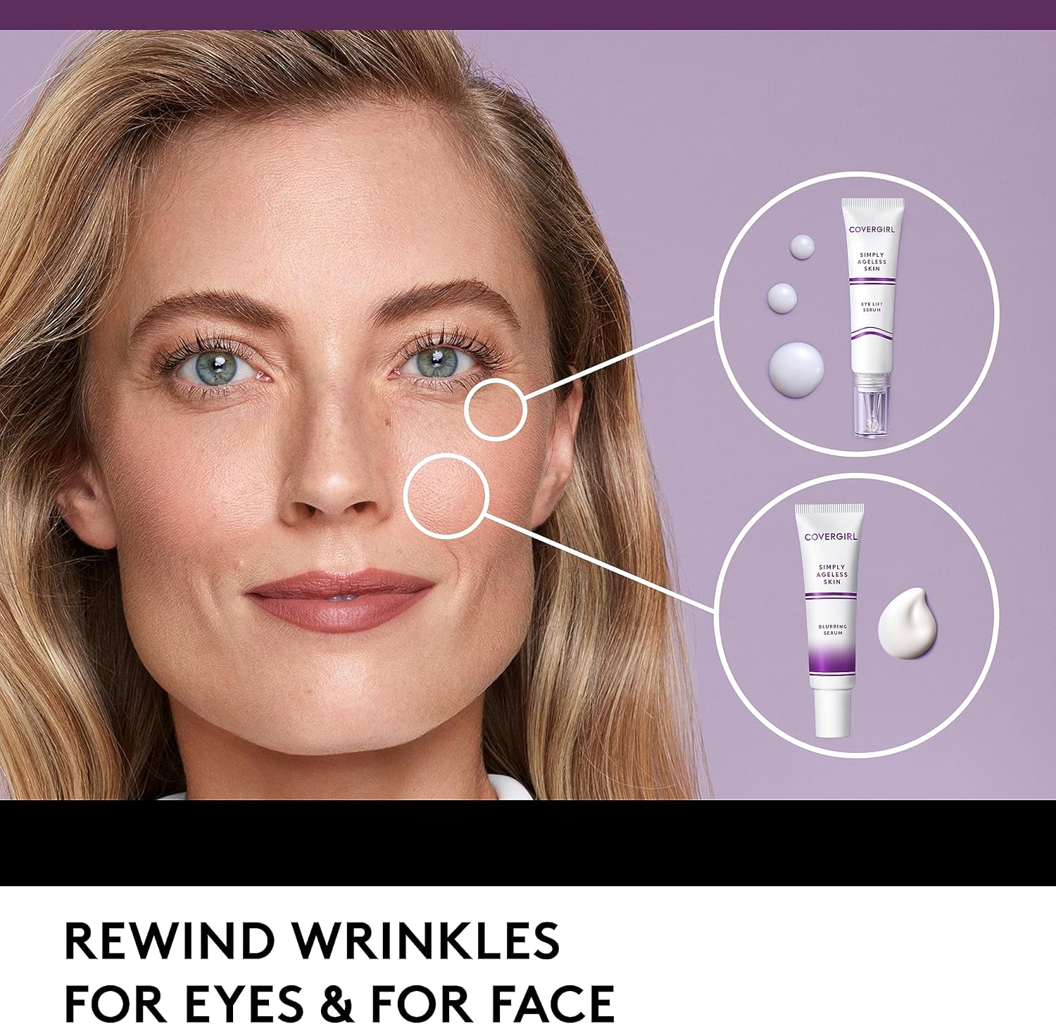 CoverGirl Simply Ageless Skin Eye Lift Serum - Reduces WrinklesCoverGirl3616300754726Eye SerumEye Serum