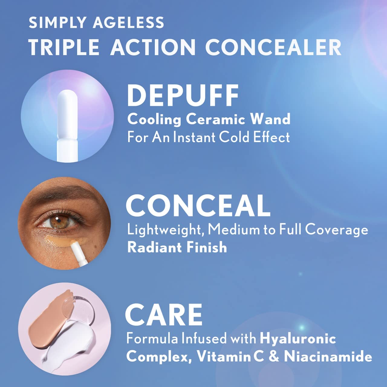 CoverGirl Simply Ageless Triple Action ConcealerCoverGirl3616303395681ConcealerConcealer