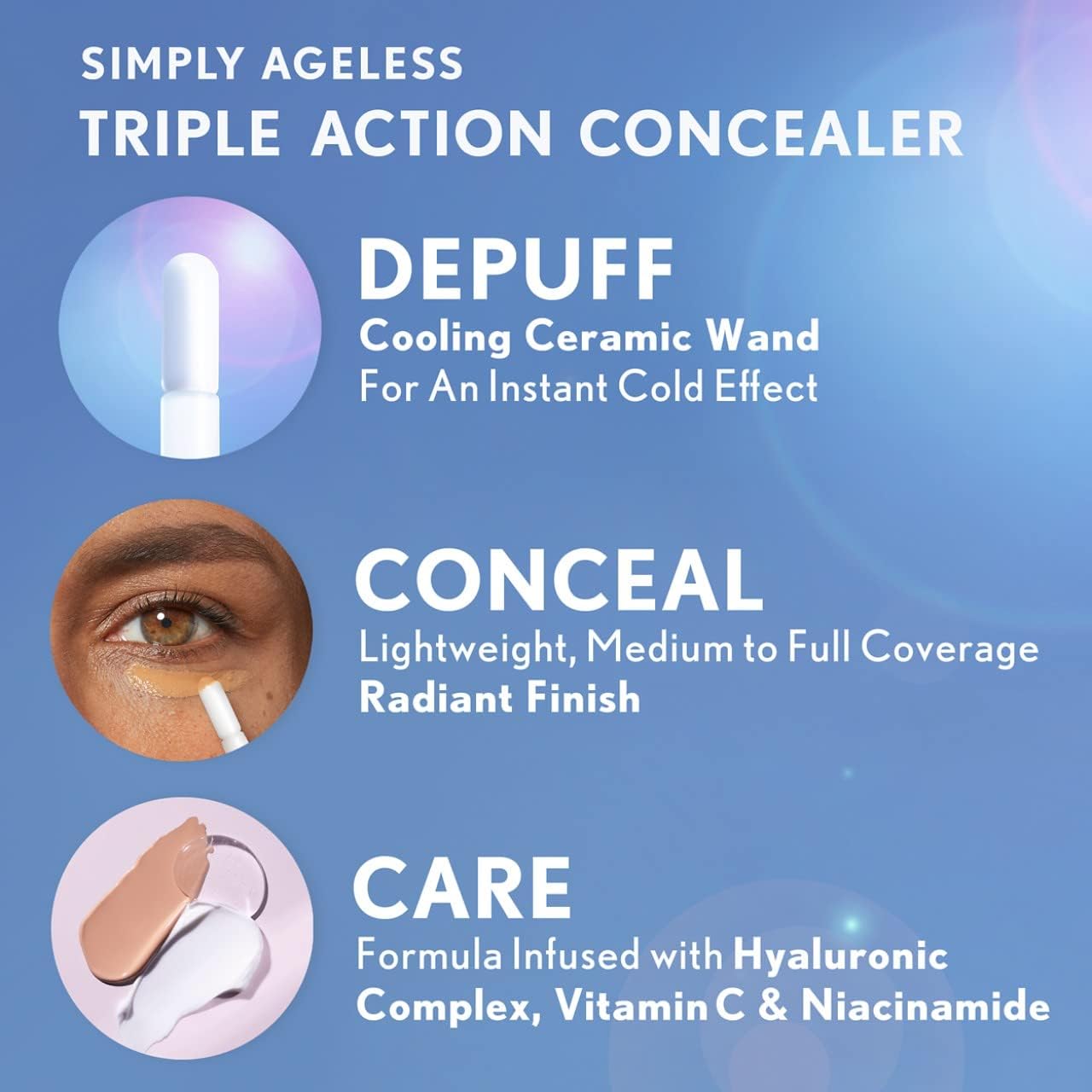 CoverGirl Simply Ageless Triple Action ConcealerCoverGirl3616303395681ConcealerConcealer