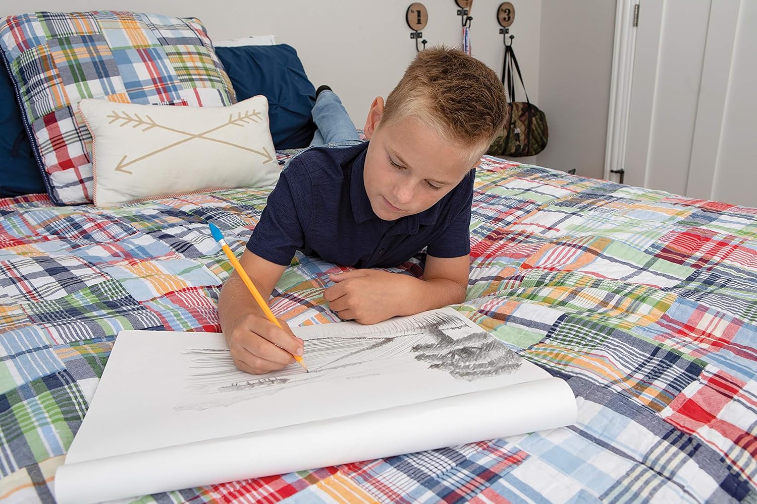 Dixon No. 2 Yellow Pencils, Wood - Cased, Black Core, 2 HB Soft - 12 CountDixon072067145086PencilPencil