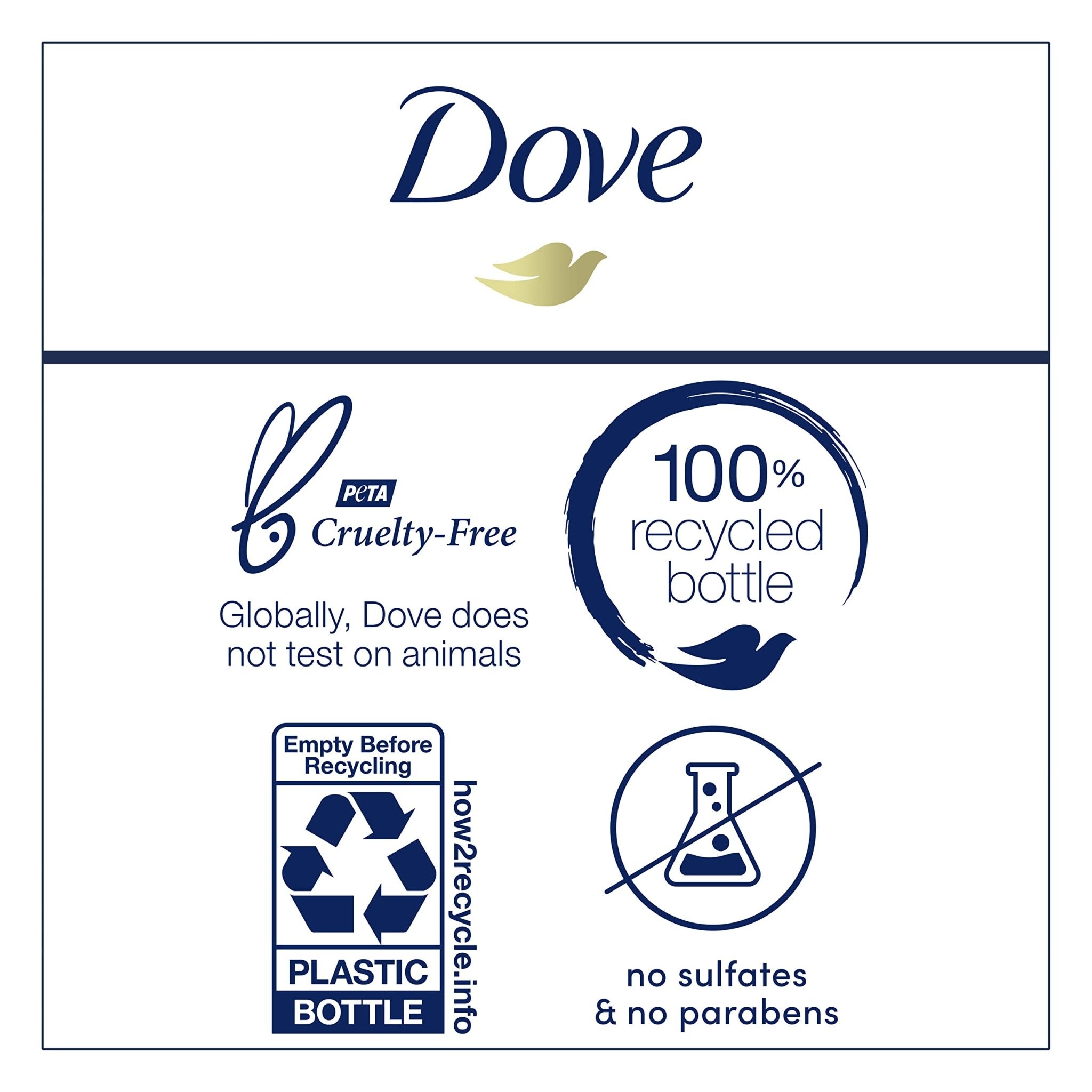 Dove Body Wash Concentrate Refill makes 16 fl oz - 4 PackDoveBody WashBody Wash