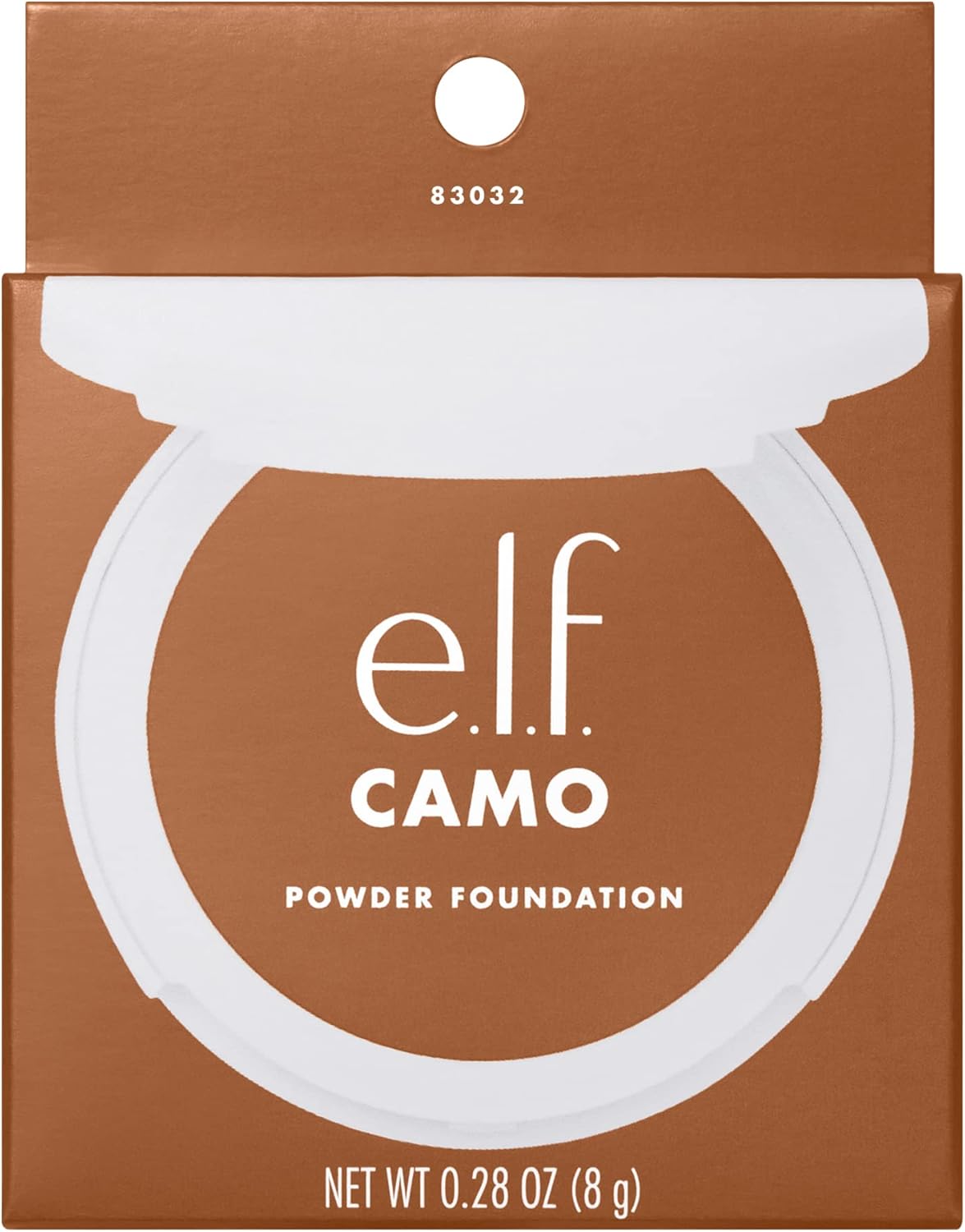 e.l.f. Camo Powder Foundation, Lightweight, Primer - Infused Buildable and Long - Lasting Medium - to - Full Coverage Foundatione.l.f.609332830134FoundationFoundation