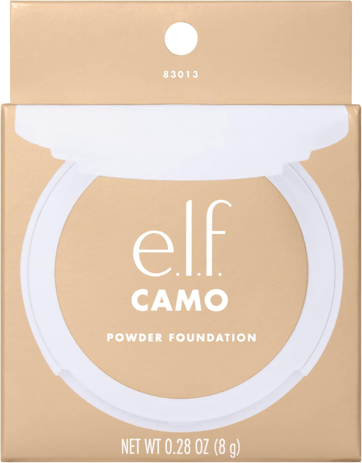 e.l.f. Camo Powder Foundation, Lightweight, Primer - Infused Buildable and Long - Lasting Medium - to - Full Coverage Foundatione.l.f.609332830134FoundationFoundation