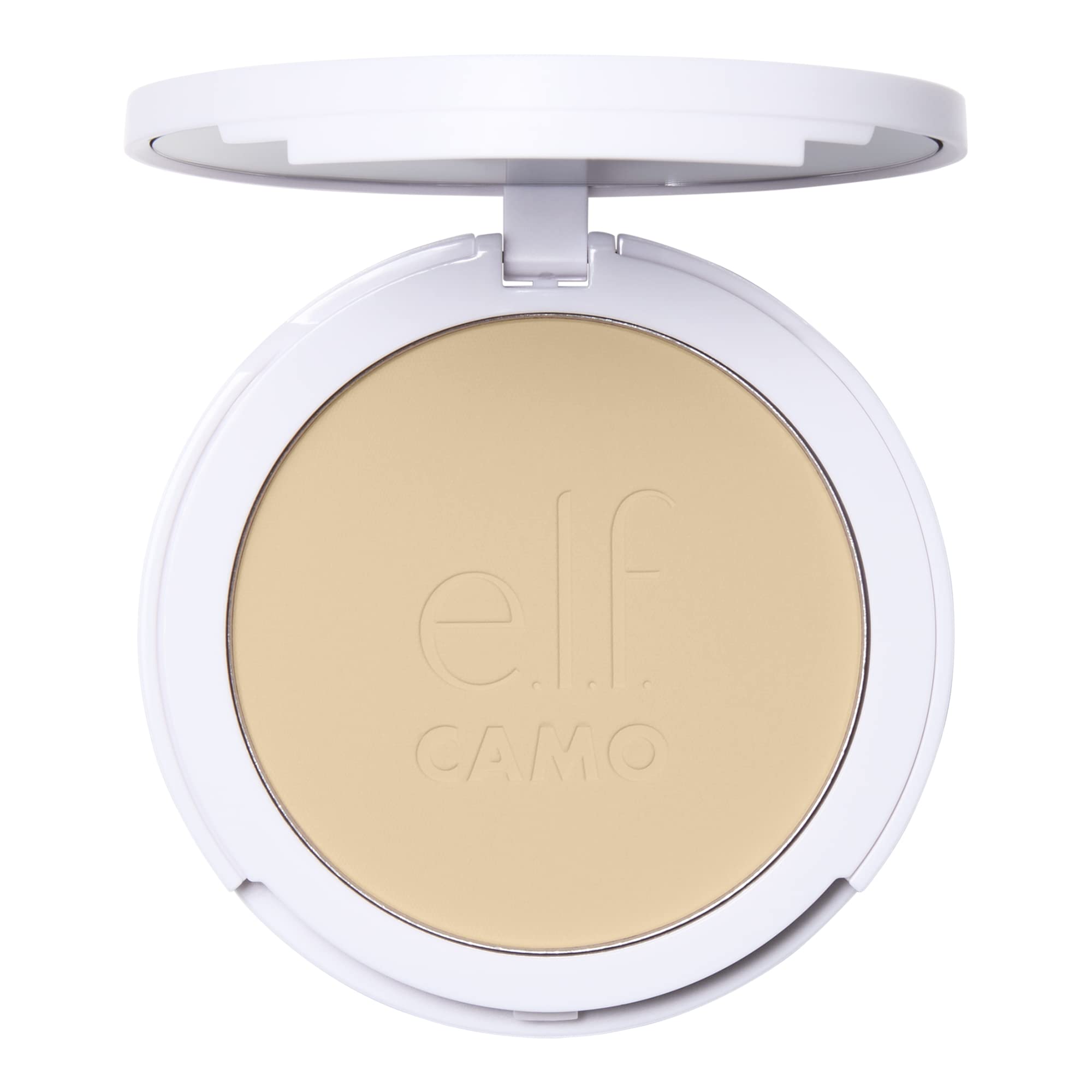 e.l.f. Camo Powder Foundation, Lightweight, Primer - Infused Buildable and Long - Lasting Medium - to - Full Coverage Foundatione.l.f.609332830134FoundationFoundation