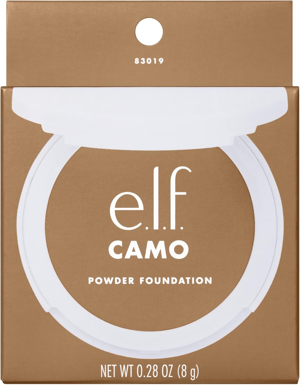 e.l.f. Camo Powder Foundation, Lightweight, Primer - Infused Buildable and Long - Lasting Medium - to - Full Coverage Foundatione.l.f.609332830134FoundationFoundation