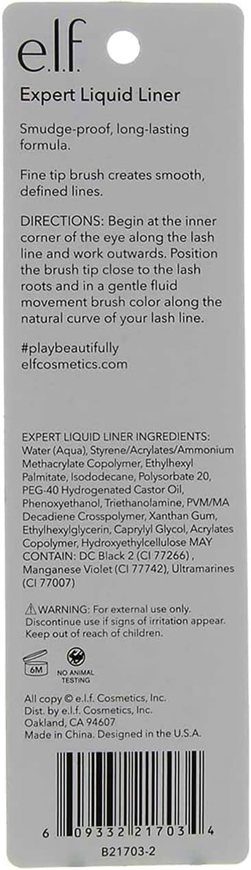 e.l.f. Expert Liquid Eyelinere.l.f.609332217034EyelinerEyeliner