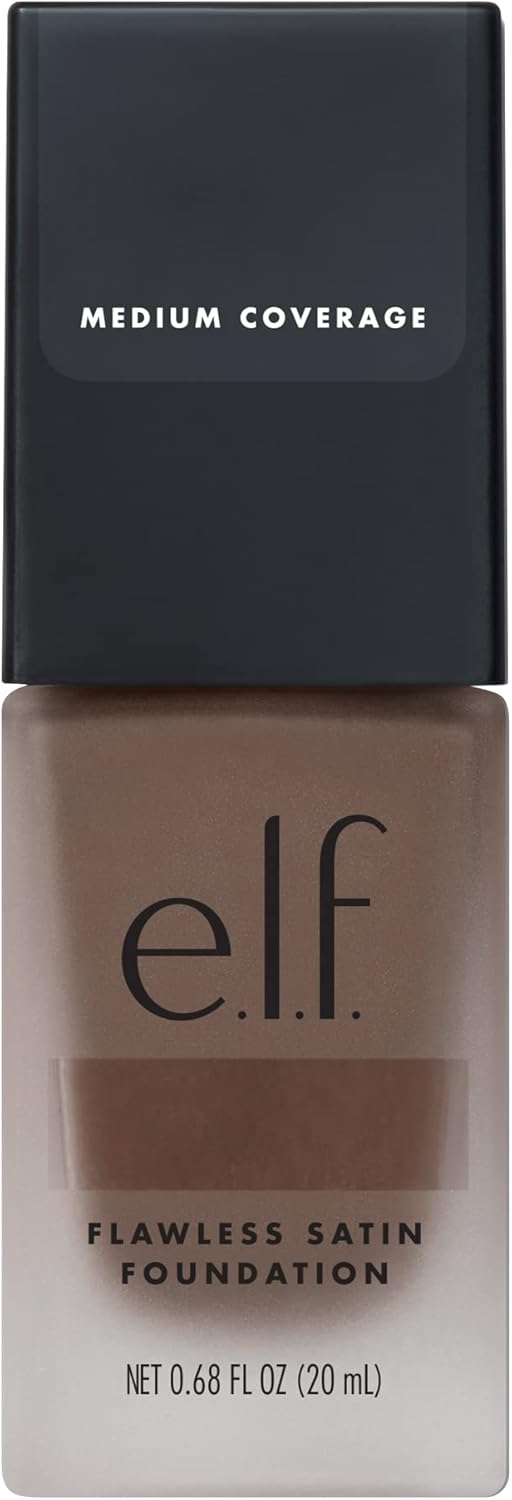 e.l.f. Flawless Satin Finish Foundation, Lightweight, Oil - free formula, Semi - Matte, SPF 15, All - Day Weare.l.f.609332813724FoundationFoundation