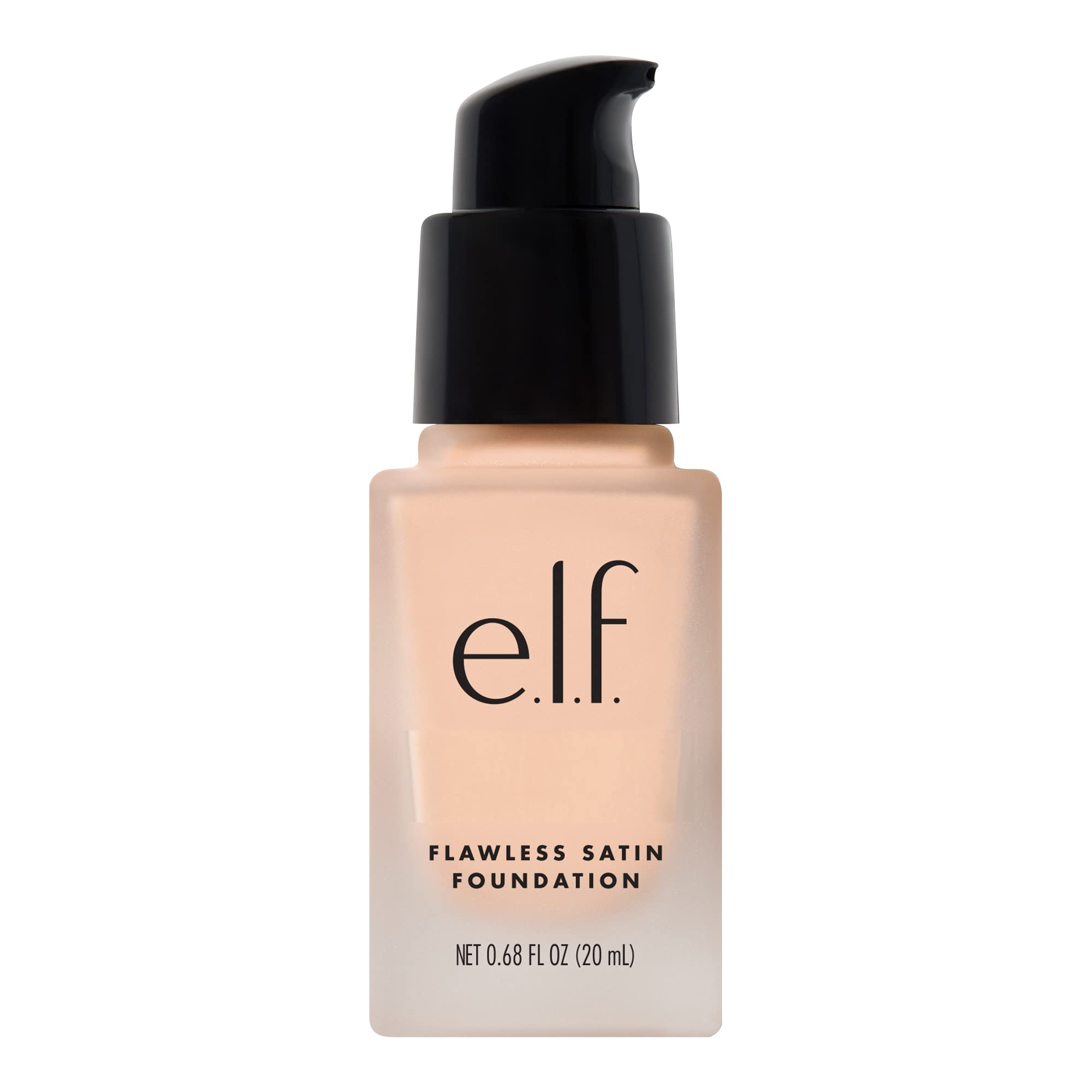 e.l.f. Flawless Satin Finish Foundation, Lightweight, Oil - free formula, Semi - Matte, SPF 15, All - Day Weare.l.f.609332813755FoundationFoundation