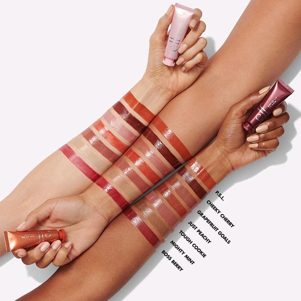 e.l.f. Ride or Die Lip Balm, Sheer Finish, Repairs & Hydrates, Jojoba Oil & Vegan Collagen - 12 ge.l.f.609332833760Lip BalmLip Balm