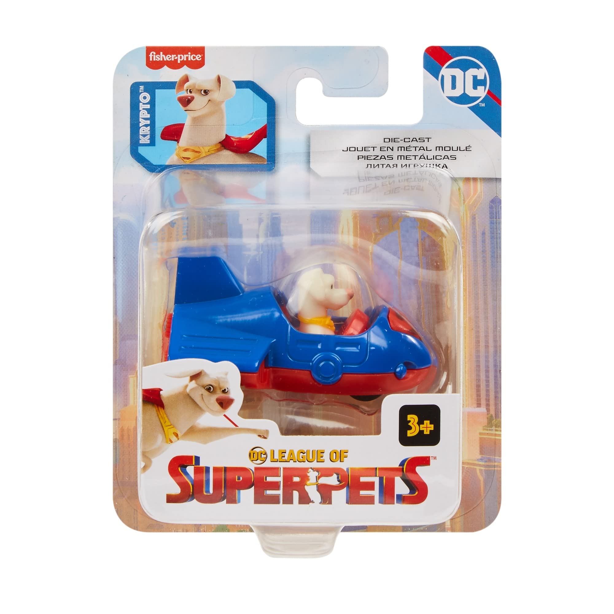 Fisher - Price DC League of Super Pets - Krypto Vehicle Baby Toyfisher - price194735051366Toy CarToy Car