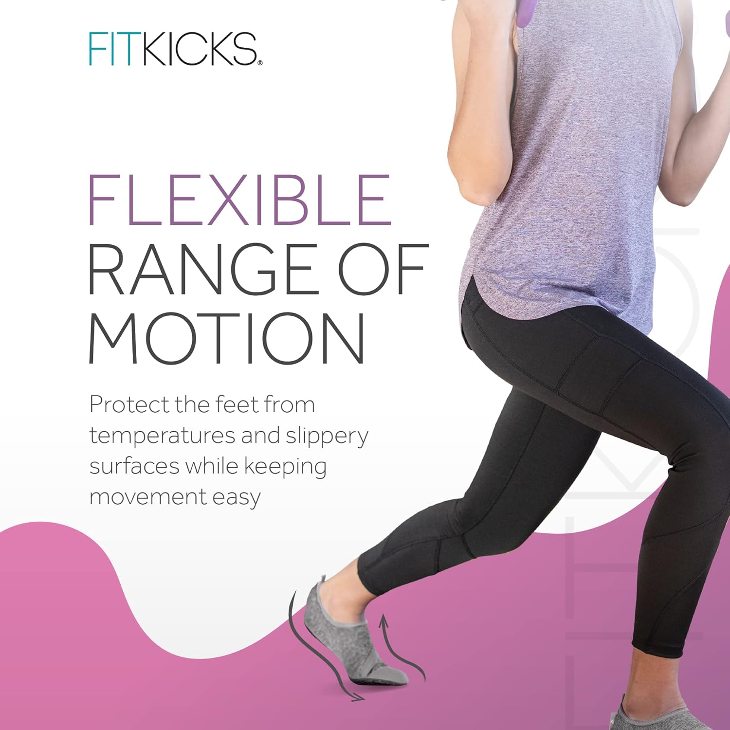 FitKicks Original Women's Foldable Active Lifestyle Minimalist Footwear Barefoot Yoga Sporty Water ShoesFitKicks722950360439Yoga ShoesYoga Shoes