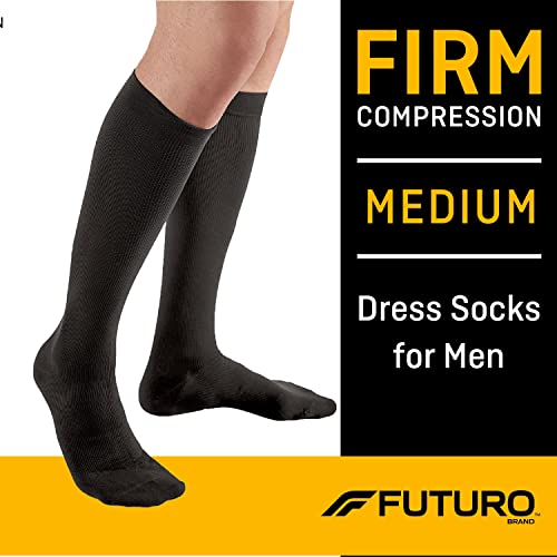 Futuro Dress Socks for Men, Helps Improve Circulation to Help Minmize Swelling - BlackFuturo051131215887Compression socksCompression socks