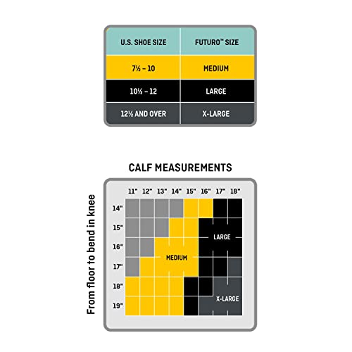 Futuro Dress Socks for Men, Helps Improve Circulation to Help Minmize Swelling - BlackFuturo051131215887Compression socksCompression socks
