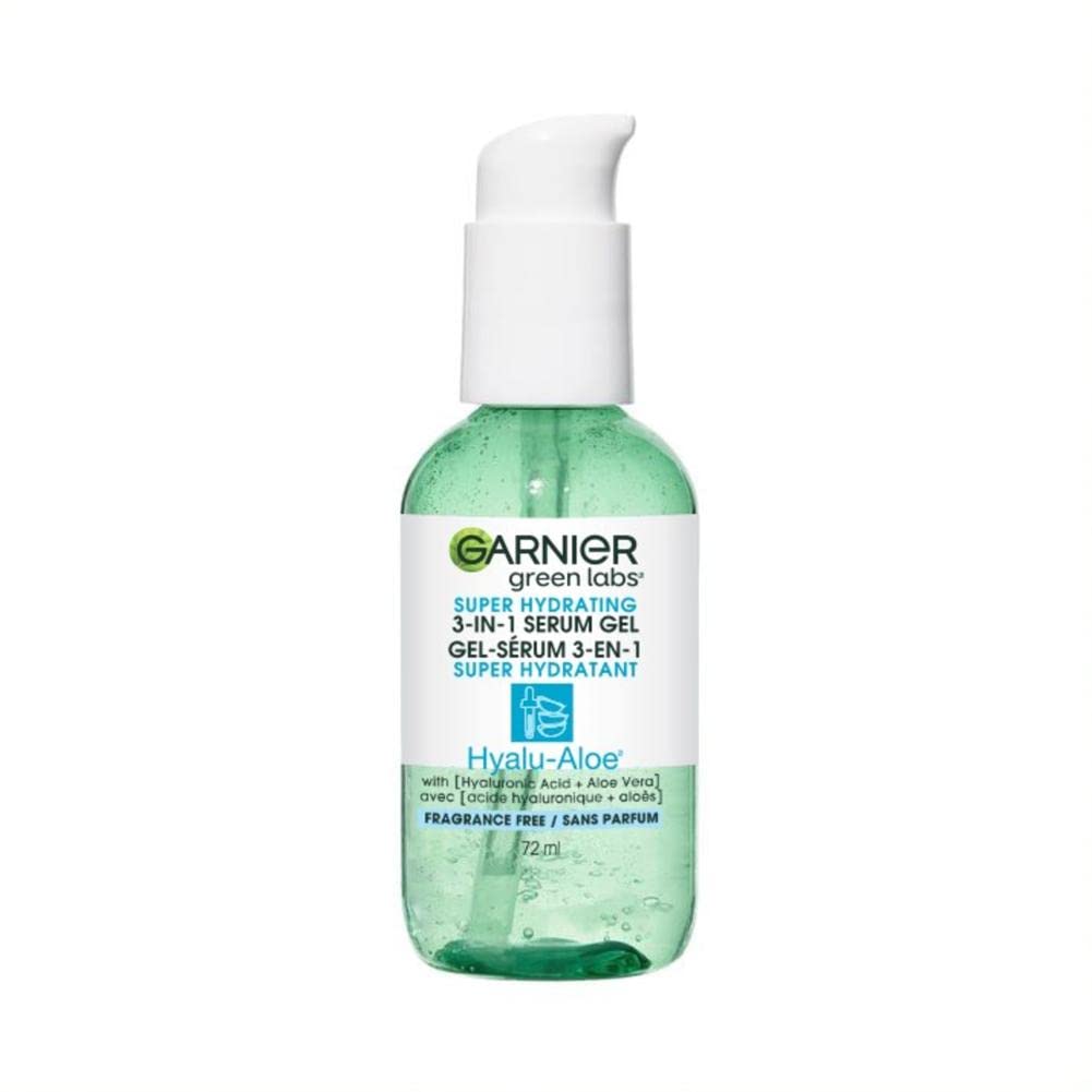 Garnier green labs Super Hydrating 3 in 1 Serum Gel with Hyaluronic Acid + Aloe Vera - 72 mlGarnier603084070084CleanserCleanser