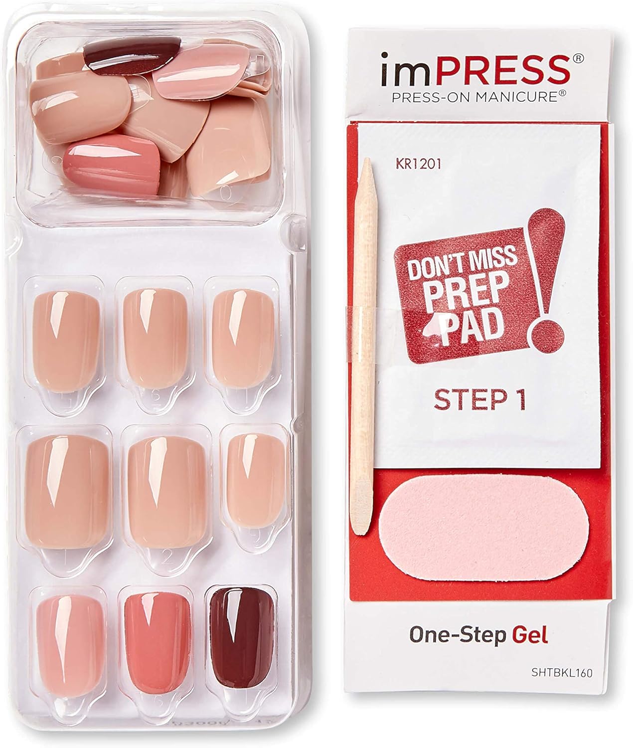 imPRESS KISS Limited Edition LoveShackFancy x Press - On Manicure, Includes Prep Pad, Mini Nail File, Cuticle Stick - 30 NailsimPRESS KISS731509888973Press On NailsPress On Nails
