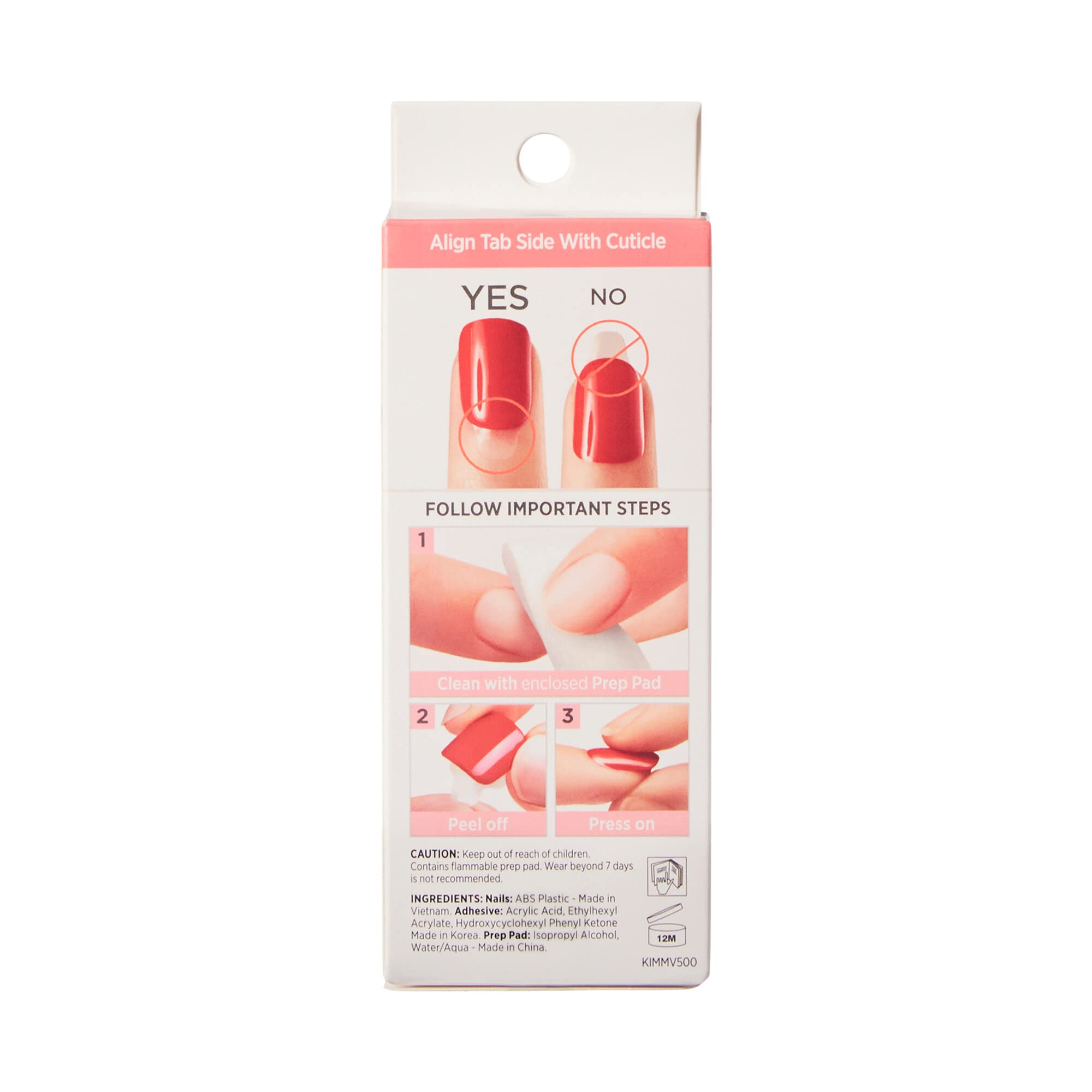 imPRESS KISS Press On ManicureNails, Includes 30 Nails, Prep Pad, Instructions Sheet, 1 Manicure Stick, 1 Mini File - Mesmerize Blue, M - Coffin ShapeimPRESS KISS731509890327Press On NailsPress On Nails