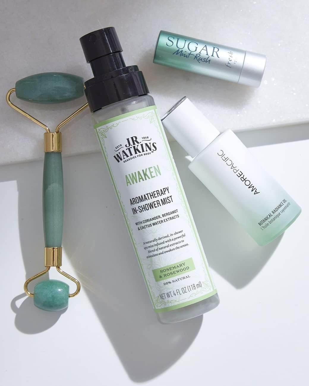 J.R. Watkins Awaken Aromatherapy in - Shower Mist - Natural Rosemary & Rosewood - 118 mlJ.R. Watkins856543008191Body MistBody Mist