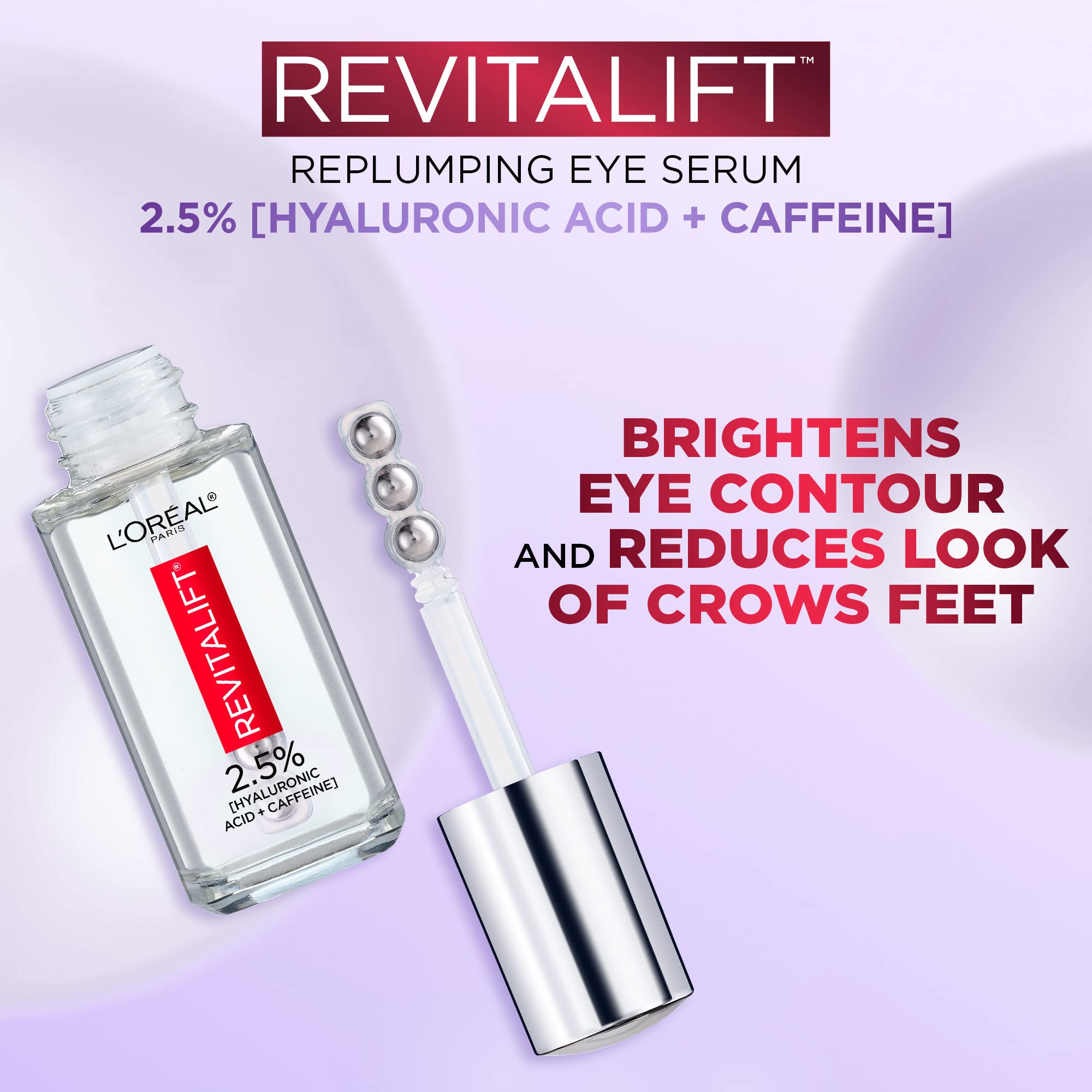 L’Oréal Paris Revitalift Triple Power LZR, Hyaluronic Acid + Caffeine Eye Serum - 20 mlL’Oréal Paris071249635452Eye SerumEye Serum