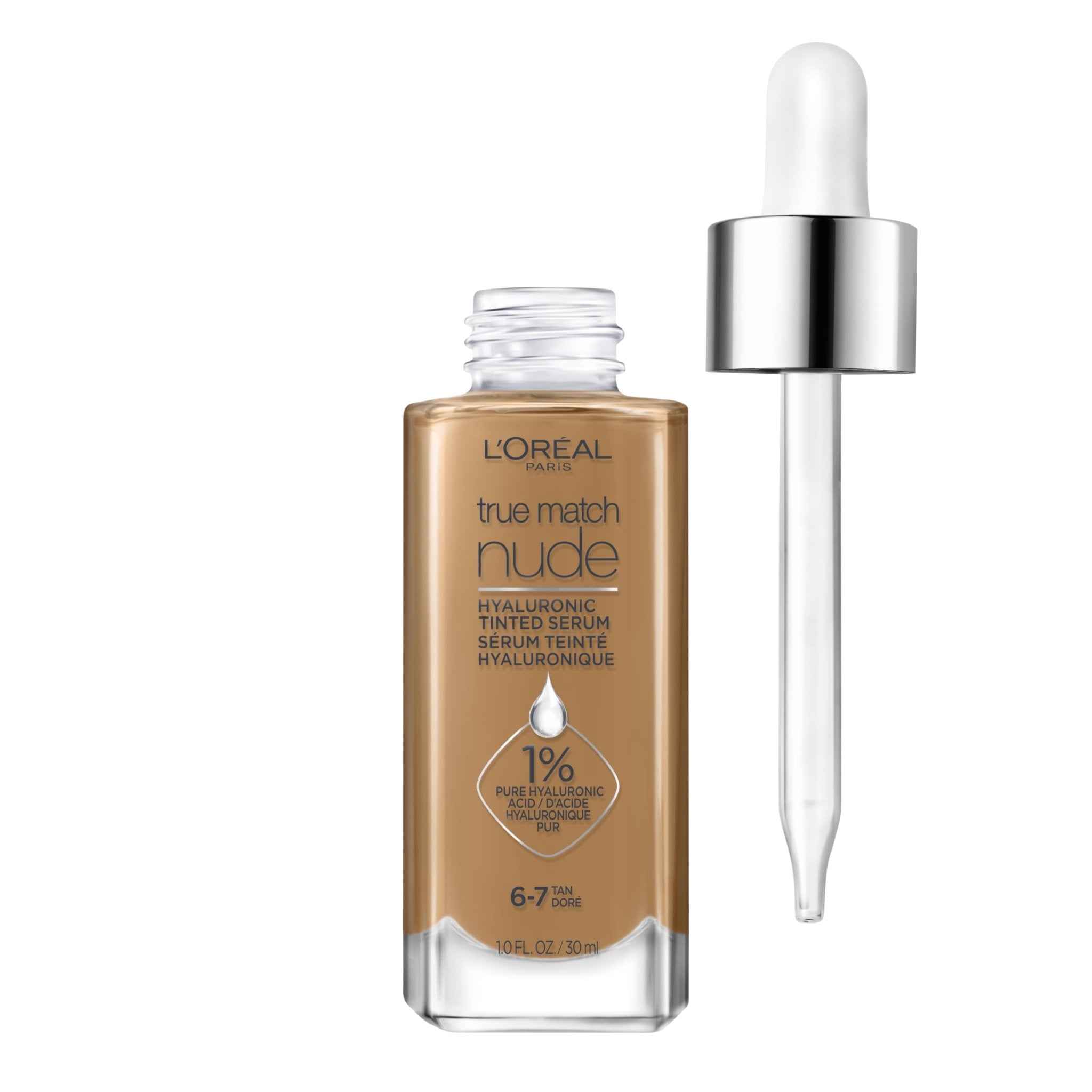 L’Oréal Paris True Match Nude Hyaluronic Tinted Serum Foundation with 1% Hyaluronic acid - 30 mlL’Oréal Paris071249635964FoundationFoundation