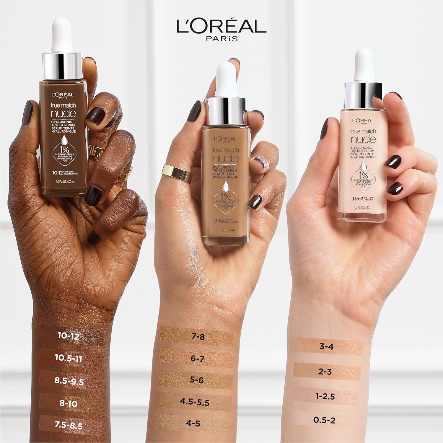 L’Oréal Paris True Match Nude Hyaluronic Tinted Serum Foundation with 1% Hyaluronic acid - 30 mlL’Oréal Paris071249635971FoundationFoundation