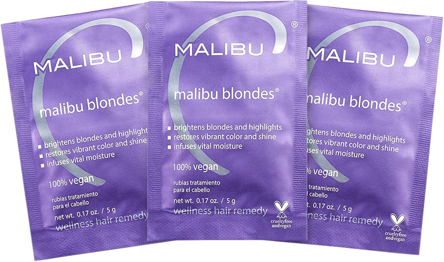Malibu C Blondes Wellness Hair Remedy Professional Treatment For Vibrant and Bright Hairs - 1 CountMalibu CHair ColorHair Color