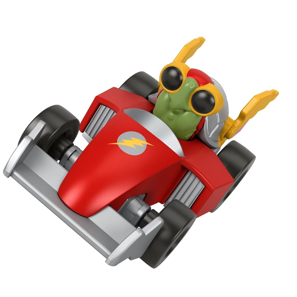 Mattel Fisher - Price Die - Cast Metal Superhero Vehicles Inspired by DC League of Superpets Movie - Merton The Turtle in Red RacecarMattel887961649550Toy CarToy Car