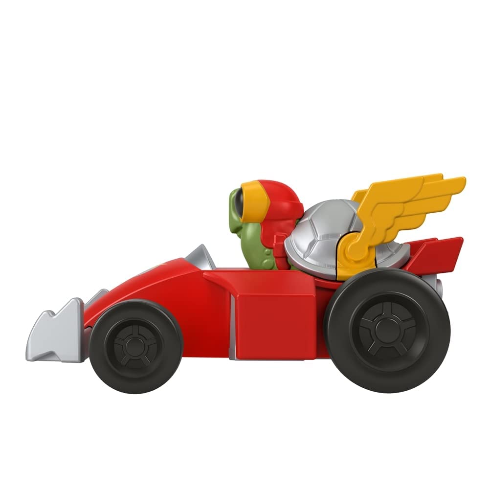 Mattel Fisher - Price Die - Cast Metal Superhero Vehicles Inspired by DC League of Superpets Movie - Merton The Turtle in Red RacecarMattel887961649550Toy CarToy Car