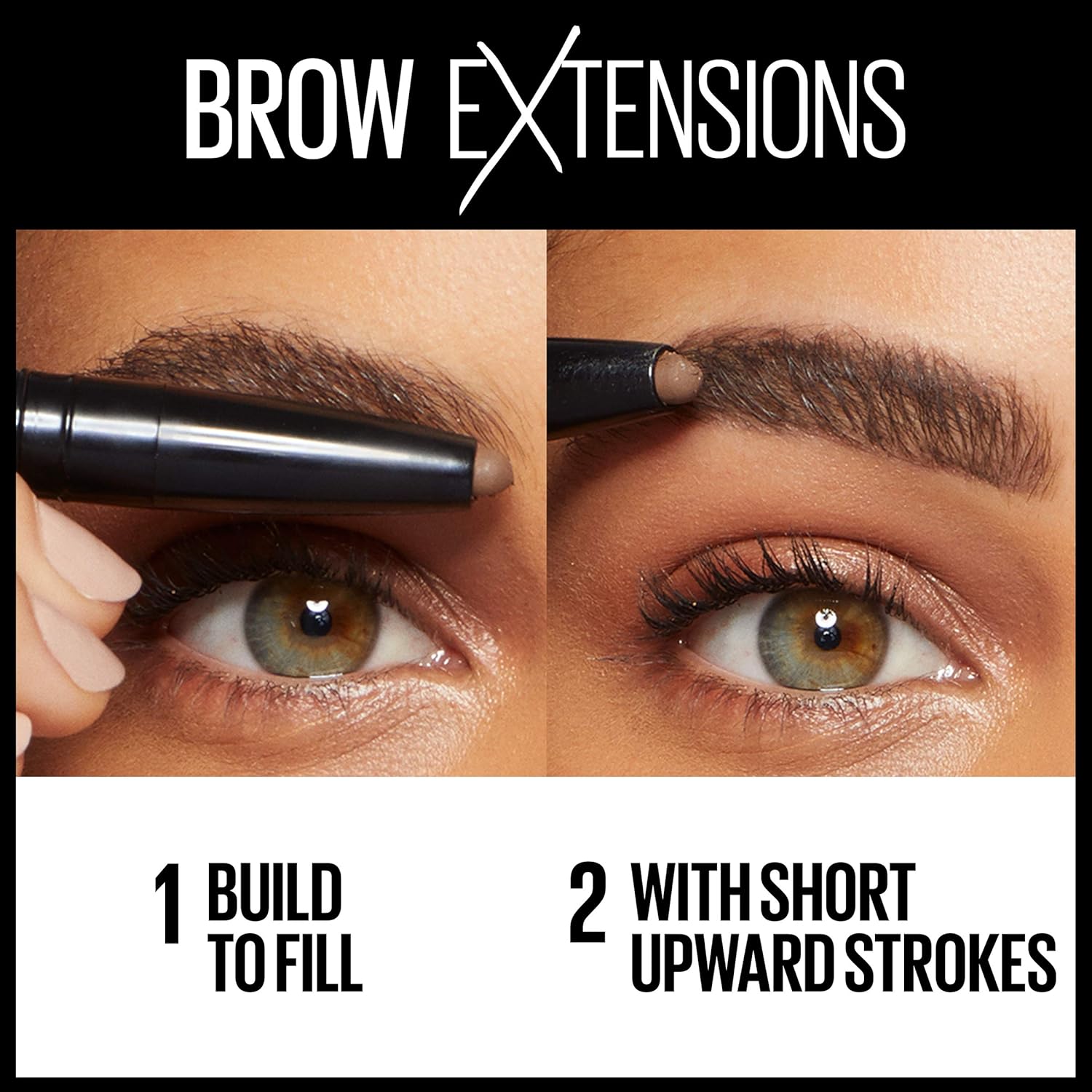 Maybelline New York Brow Extensions Fiber Pomade Crayon Eyebrow MakeupMAYBELLINE041554584059Eyebrow ColorEyebrow Color