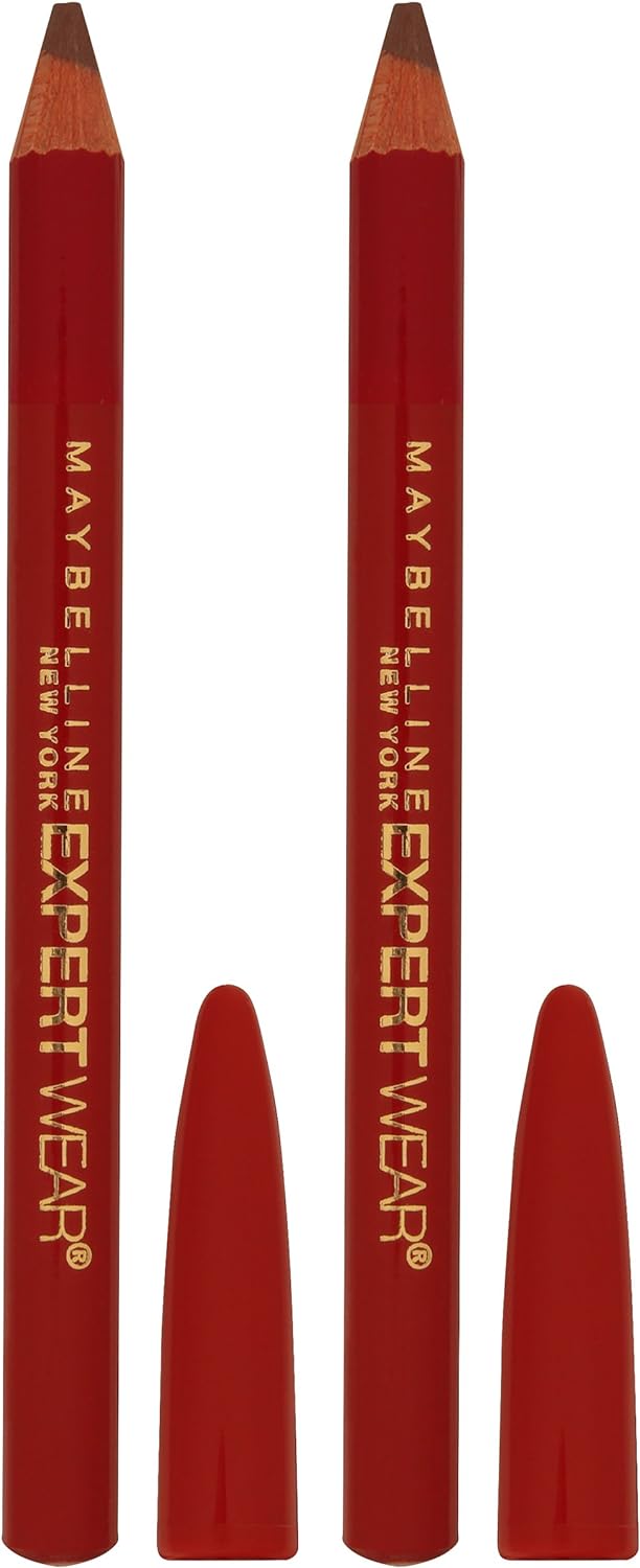 Maybelline New York Makeup Expert Wear Twin Eyebrow Pencils and Eyeliner Pencils - 2 Count (Pack of 1)MAYBELLINE041554530339Eyebrow ColorEyebrow Color